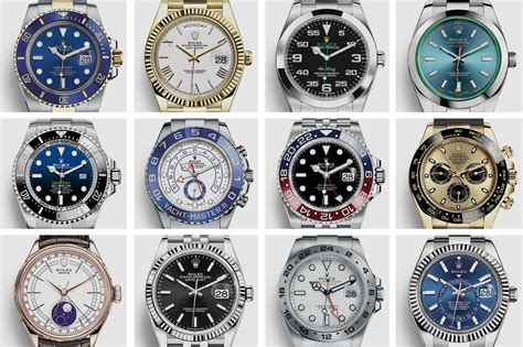 how many models of rolex are there|Rolex Models List .